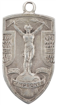 1924-1928 Olympic Double Medal Presented To Andres Mazzali (Letter of Provenance)
